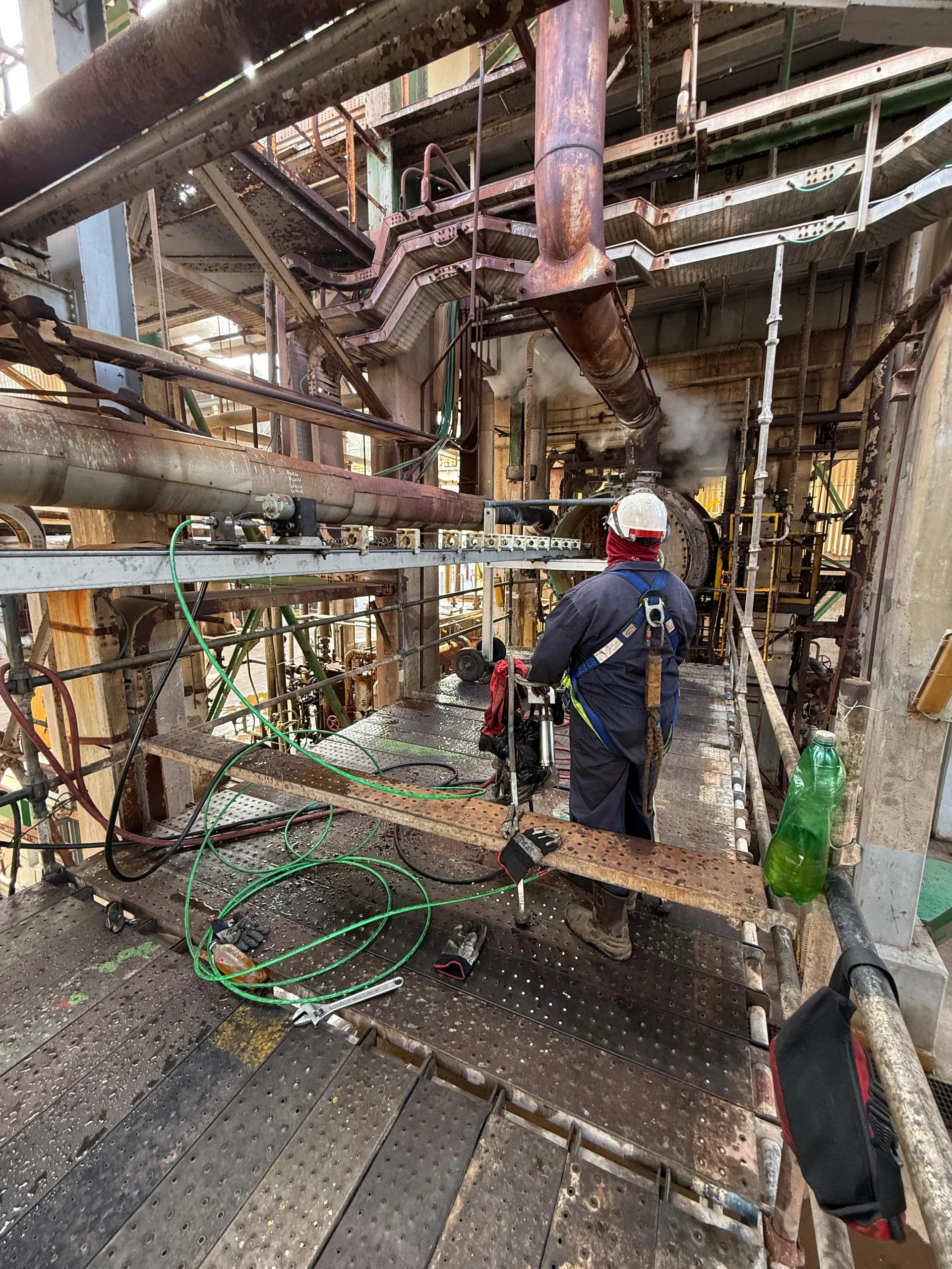 Técnicos en plataforma